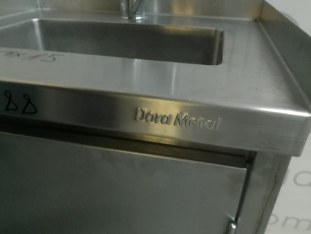 UMYWALKA ZABUDOWANA STOJĄCA DRZWI SKRZYDŁOWE 49X39X89