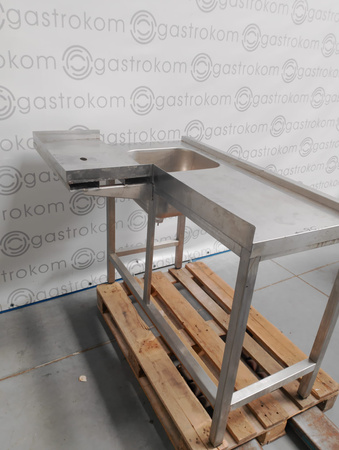 STÓŁ ZAŁ. DO ZMYW. KAPT. 130x55/90x90 CM