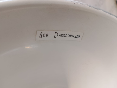 Lampa do podgrzewania potraw - wisząca, stożkowa, średnica Hendi 273869