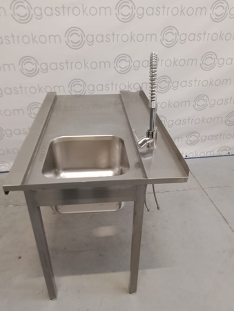 Stół załadowczy ze zlewem 123x74x85