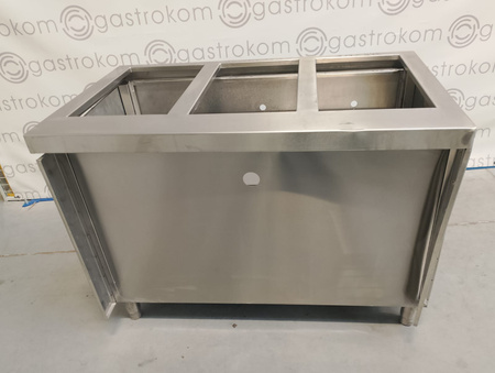 Stół 120x72x85 zabudowany z 3 stron