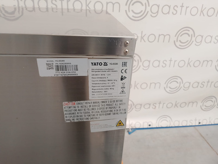 STÓŁ CHŁODNICZY YG-05280 Z 4 SZUFLADAMI - LINIA 700
