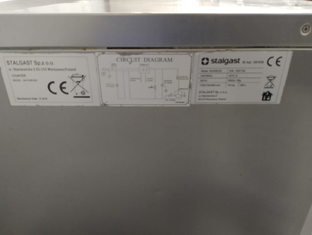 STÓŁ CHŁODNICZY 3-DRZWIOWY STALGAST 841036