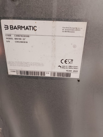  Wytwornica lodu z zasobnikiem Barmatic