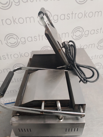 Kontakt grill podwójny ryflowany Hendi 263709