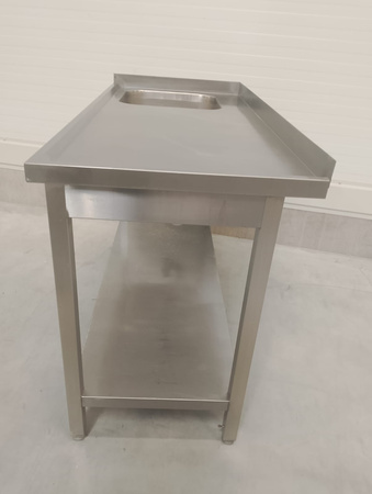 Stół ze zlewem L Rant T+L 130x60