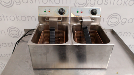 Frytownica 2-komorowa Forgast FG09028 2x8 l