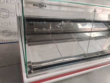 Lada chłodnicza szyba prosta Rapa L-A1 179/90