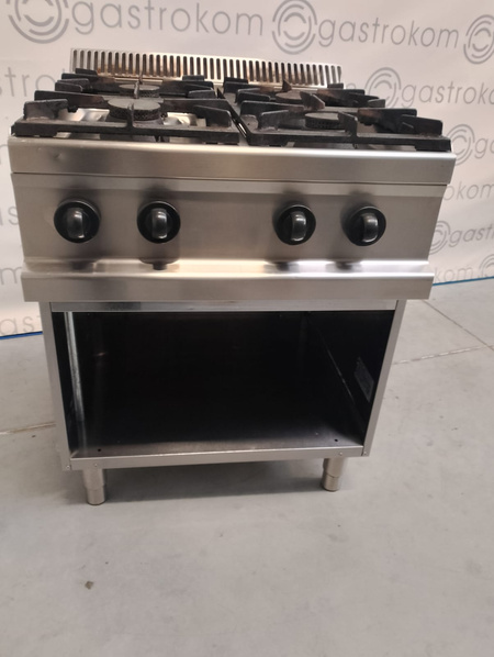 KUCHNIA GAZOWA 4-PALNIKOWA NA PODSTAWIE OTWARTEJ 24 KW MBM Magistra G4A77XL