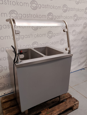 Bemar z nadstawką 2xGN 1/1 Plastmet