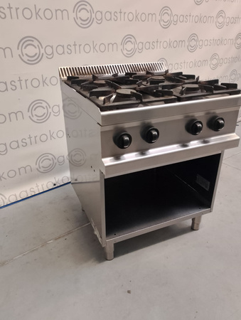 KUCHNIA GAZOWA 4-PALNIKOWA NA PODSTAWIE OTWARTEJ 24 KW MBM Magistra G4A77XL