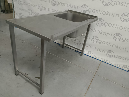 STÓŁ ZE ZLEWEM-L 140X70X85