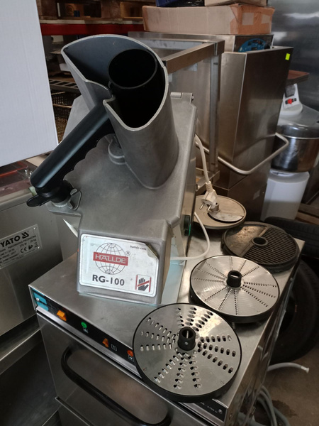 Szatkownica HALLDE RG-100 + tarcze