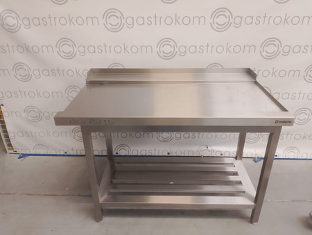 Stół wyładowczy prawy z półką gretingową 120x75x85