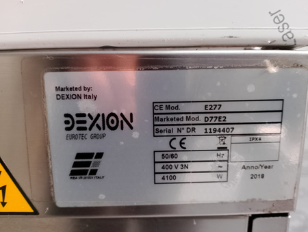 Kuchnia elektryczna 2-palnikowa DEXION nastawna