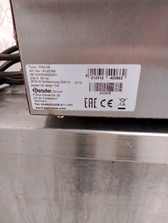 Piec konwekcyjny z grillem i nawilżaniem YXD-4A 230V