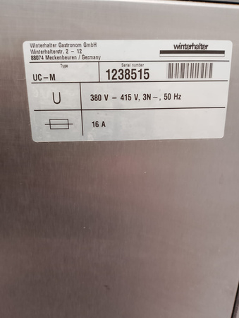 Zmywarka Winterhalter UC-M