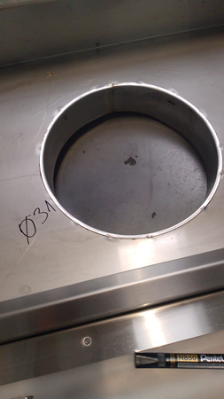 Okap centralny 126x110,5