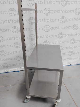 Regał jezdny z półkami 100x60x175