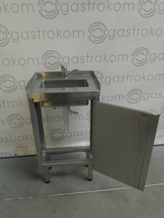 UMYWALKA ZABUDOWANA STOJĄCA DRZWI SKRZYDŁOWE 49X39X89