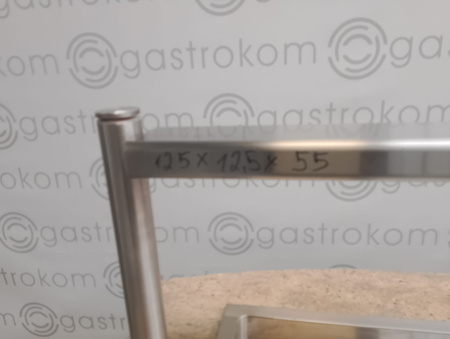 Bar chłodniczy sałatkowy jezdny z wanną chłodnicza 3x GN 1/1