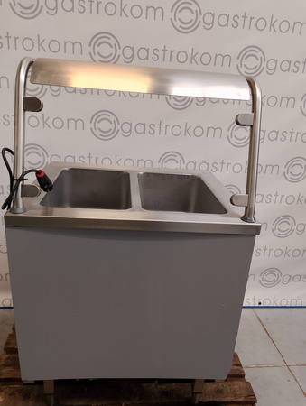 Bemar z nadstawką 2xGN 1/1 Plastmet