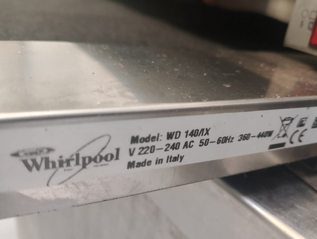 Szuflada grzewcza Whirlpool WD 140 IX