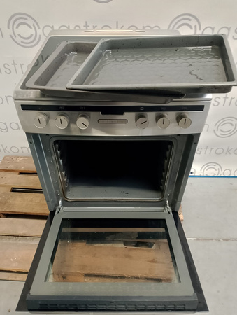 Kuchnia Amica 618CE 3.434 HTaKDQ(W) (Płyta Ceramiczna - Piekarnik Elektryczny)