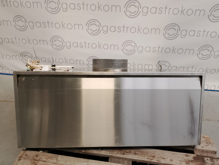 Okap 110x100 przyścienny trapezowy z łapaczami