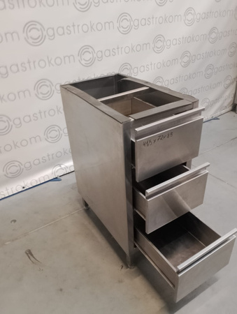 Blok z 3 szufladami KOMAT 41,5x72x85 cm