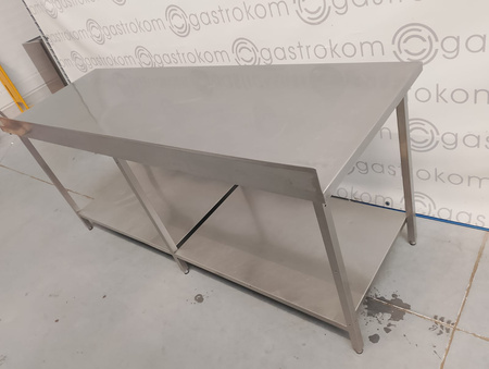 Stół z półką 200x68x85