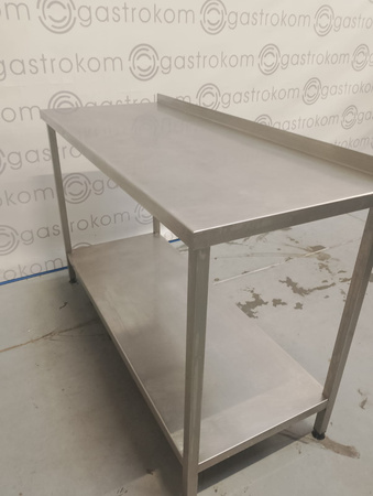 Stół z półką 133x54