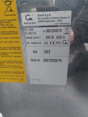 Frytownica elektryczna wolnostojąca Giorik 15FE