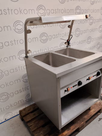 Bemar z nadstawką 2xGN 1/1 Plastmet