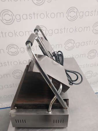 Kontakt grill podwójny ryflowany Hendi 263709