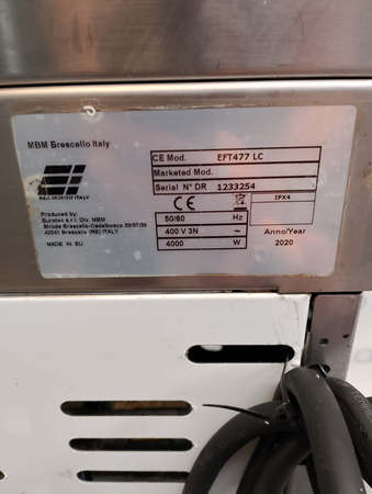 Płyta grillowa wolnostojąca MBM EFT477 LC