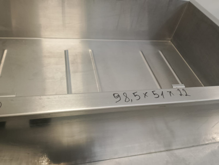 Wanna bemarowa jednokomorowa ze wspólnym sterowaniem 1064x590x430