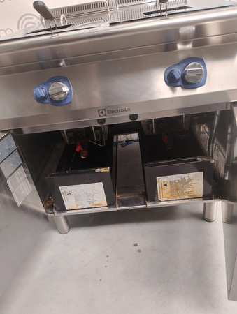 Frytownica 2-komorowa gazowa Electrolux E9FRGH2GFO