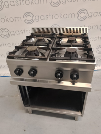 KUCHNIA GAZOWA 4-PALNIKOWA NA PODSTAWIE OTWARTEJ 24 KW MBM Magistra G4A77XL