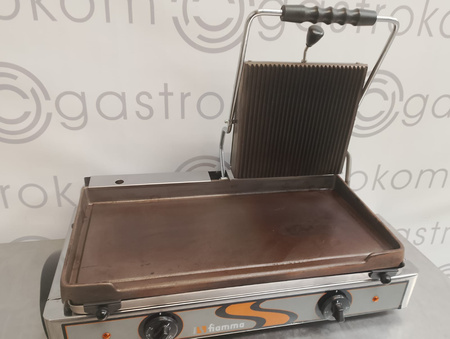 Kontakt grill podwójny gładki GR 8.1L Fiamma