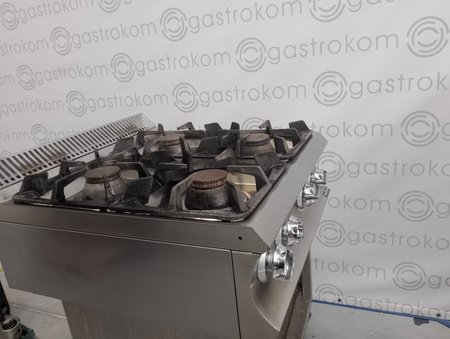KUCHNIA GAZOWA 4-PALNIKOWA NASTAWNA 40 KW MBM G477XL