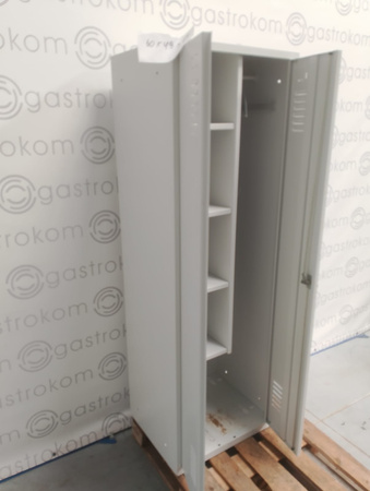 Szafka bhp podwójna 1 zamek 60x49x180 cm