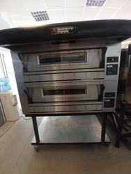 Piec do pizzy 2-kom gaz.Moretti P110GC/A2+ok.+pod