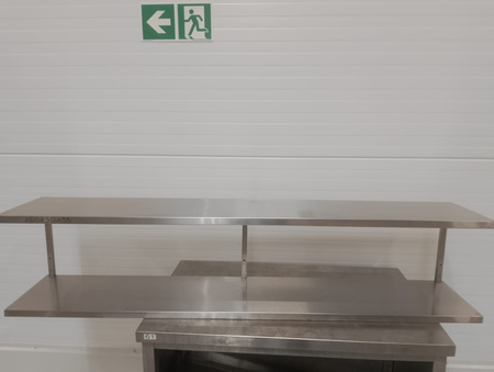 Półka 2 poziomowa 160x30