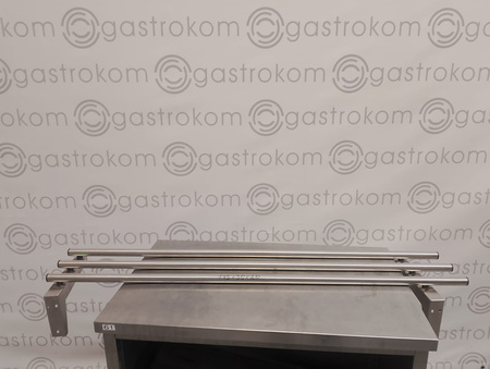 Półka pojedyncza 145x30 rurkowa