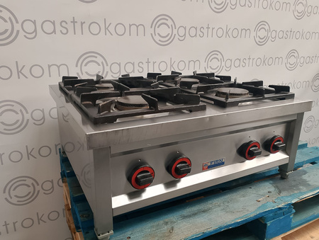 Kuchnia gazowa 4-palnikowa RedFox SPB-70/80G NASTAWNA
