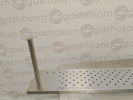 Półka perforowana wisząca pod okap 150x30x39