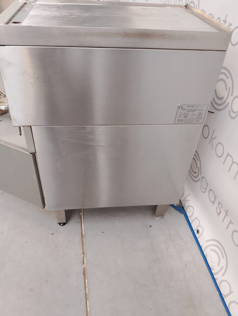 Płyta grillowa gazowa ryflowana Kromet 700.PBG-400R-C