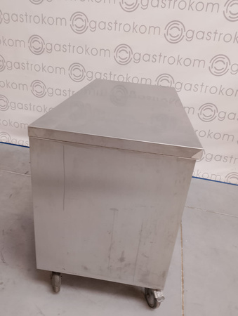 Stół ze stali nierdzewnej 120x60x85 centralny jezdny