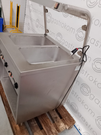 Bemar z nadstawką 2xGN 1/1 Plastmet